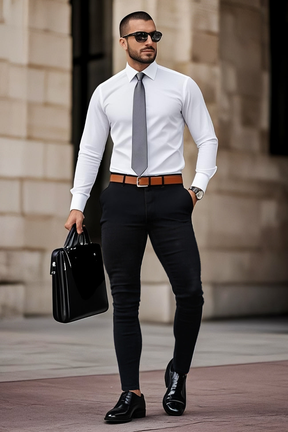 Men's Skinny Jean - Black