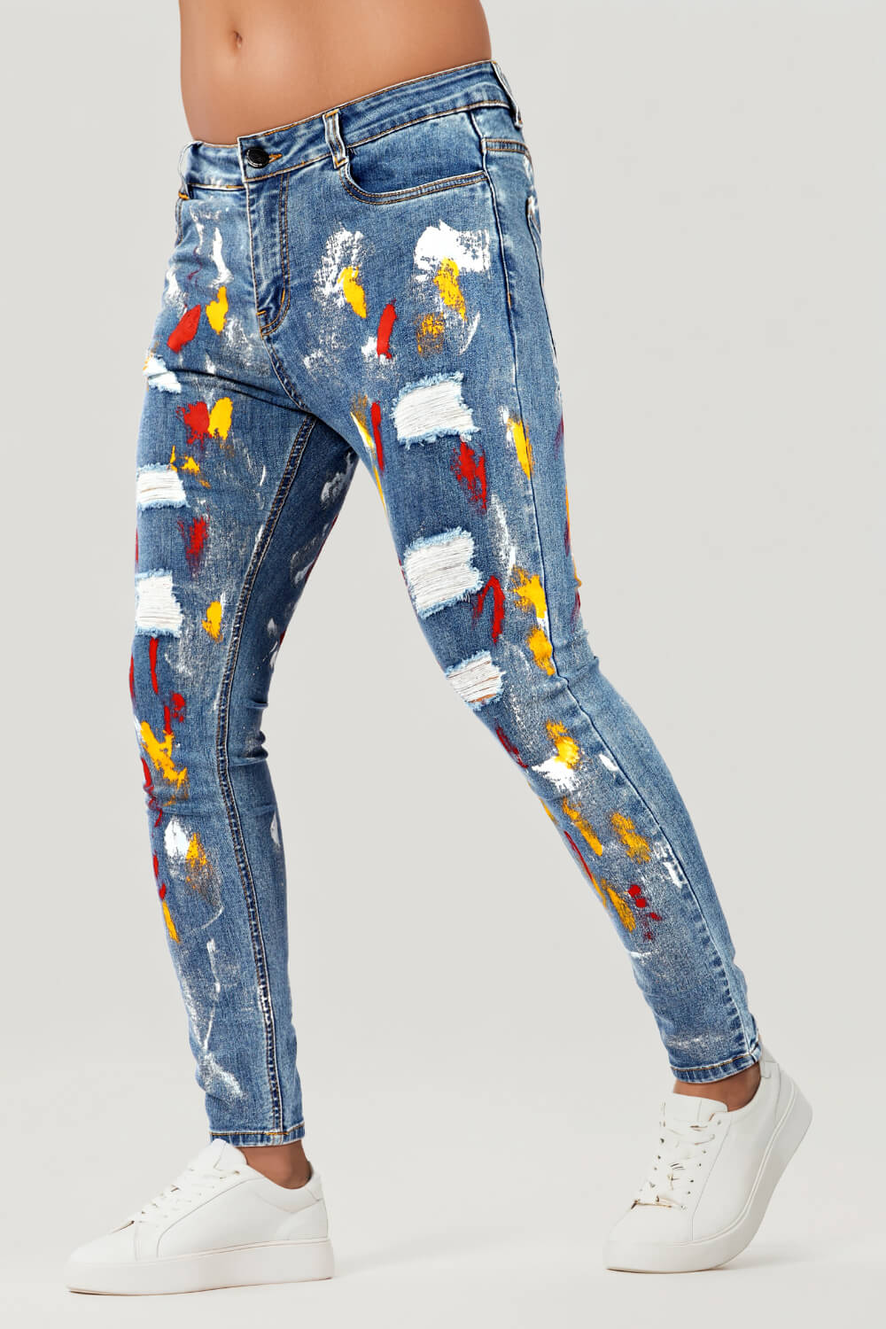 Men's Graffiti Jean - Ripped