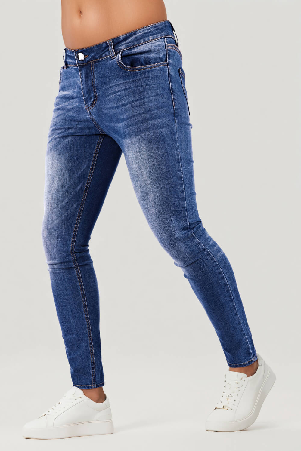 Men's Super Skinny Blue Jean