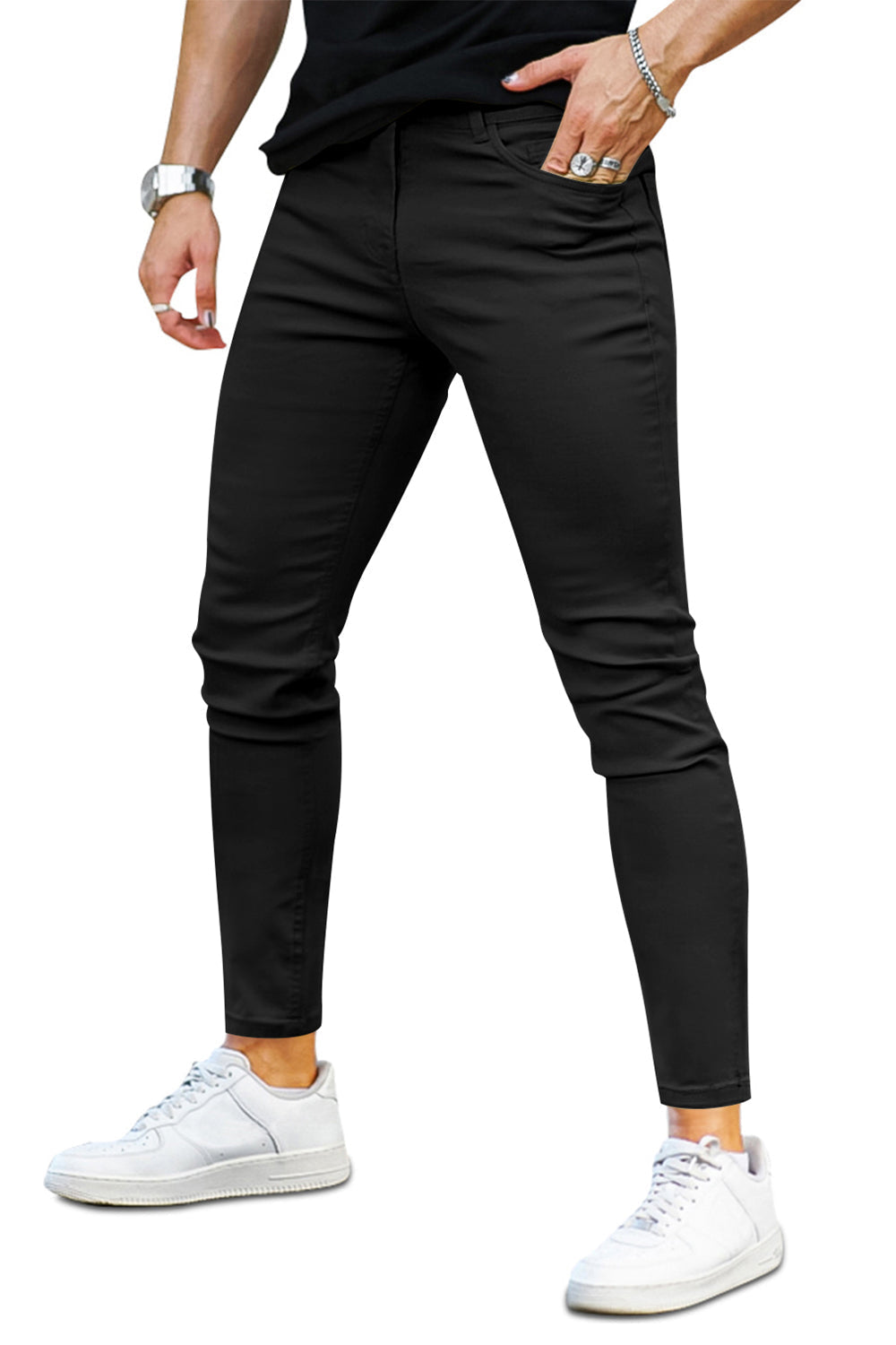 Men's Stretch Skinny Jean - Black