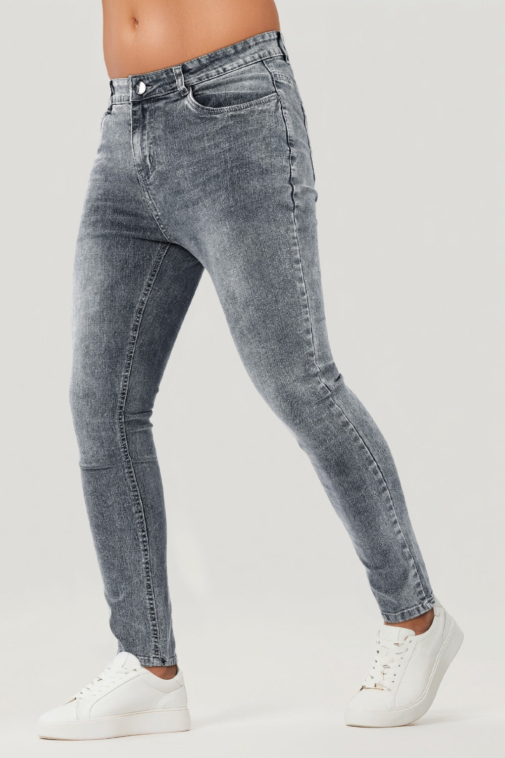 Men Stretch Skinny Jean - Light Blue