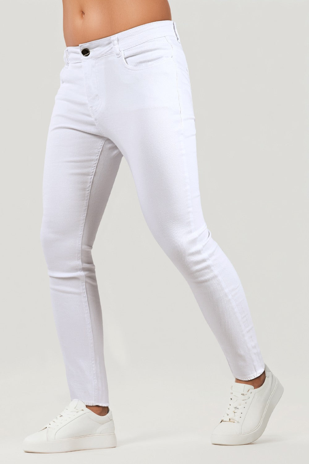 Men‘s Stretch Skinny Jean - White