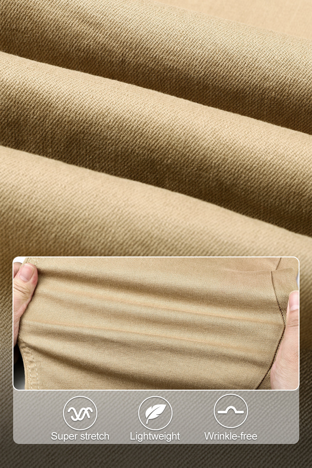 Men's Stretch Skinny Jean - Brown