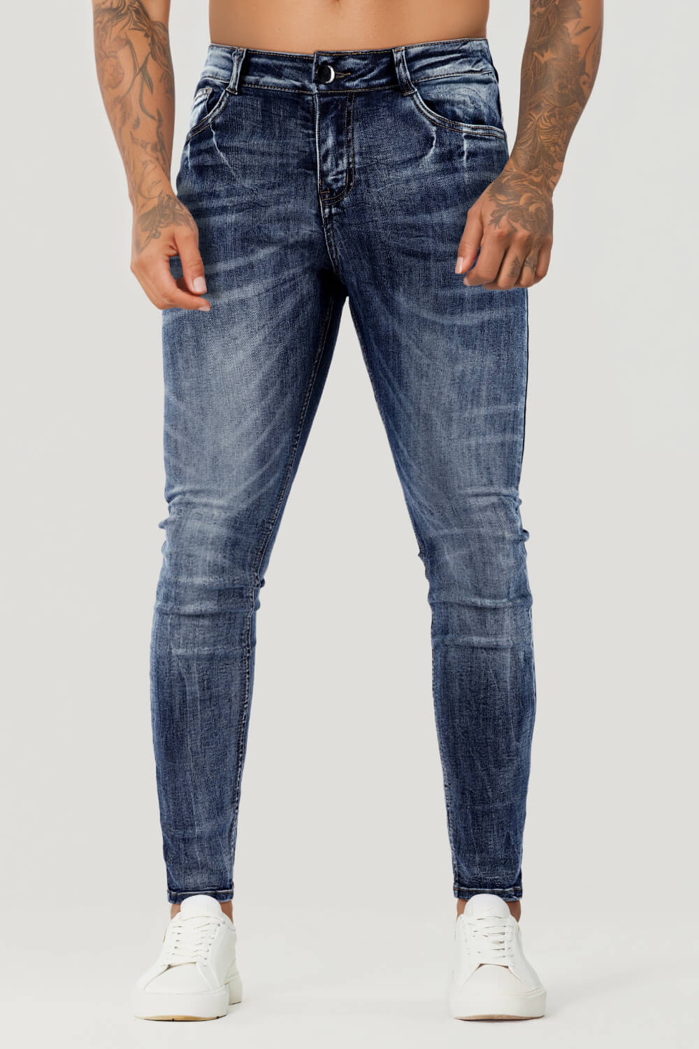 Men's Stretch Skinny Jean - Dark Blue