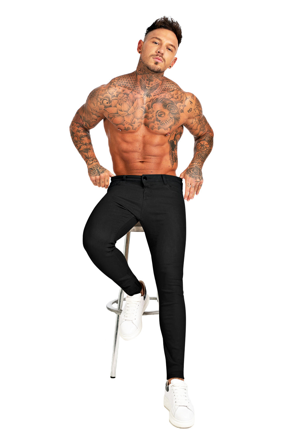 Men's Stretch Skinny Jean - Black