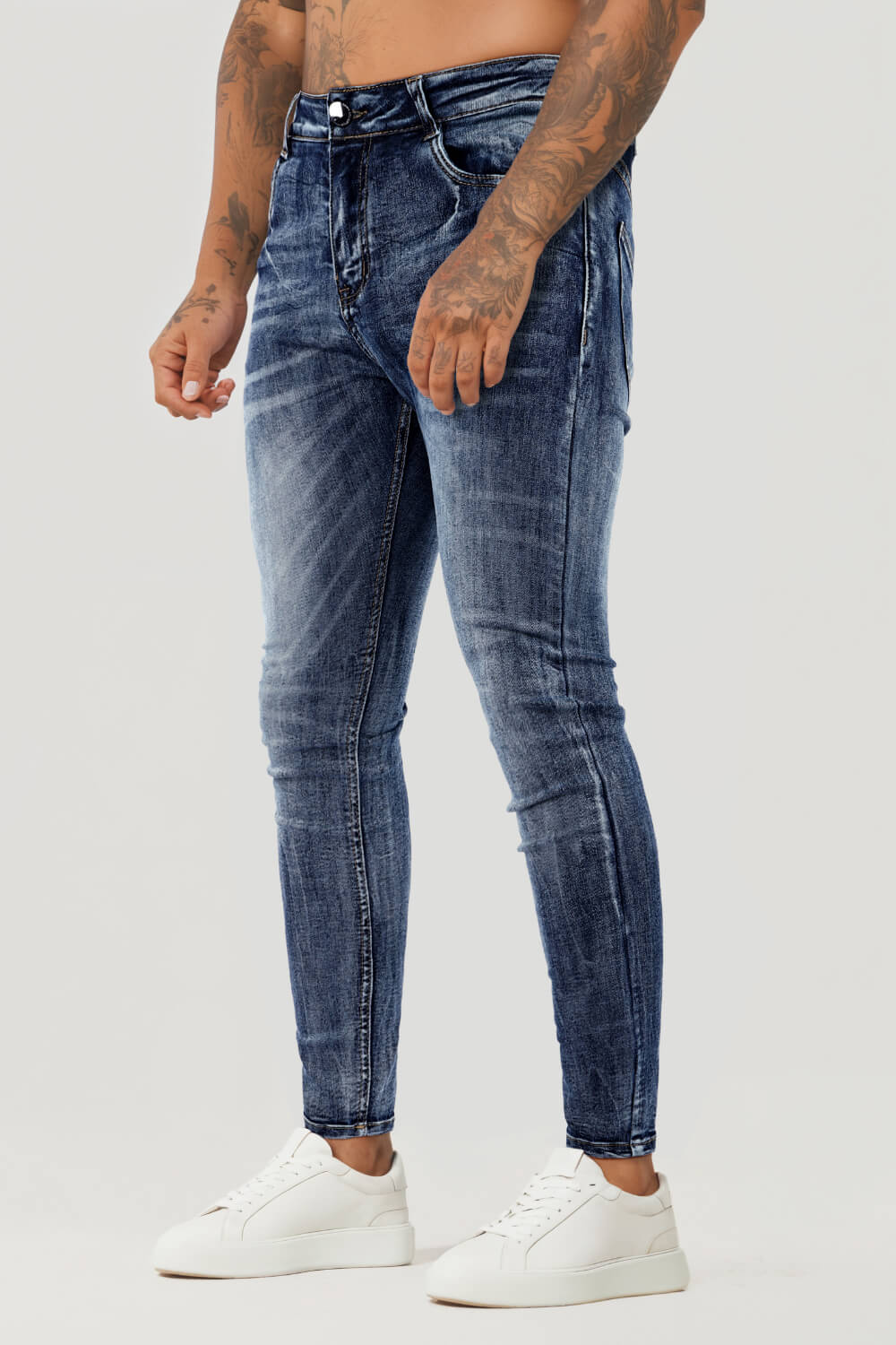 Men's Stretch Skinny Jean - Dark Blue