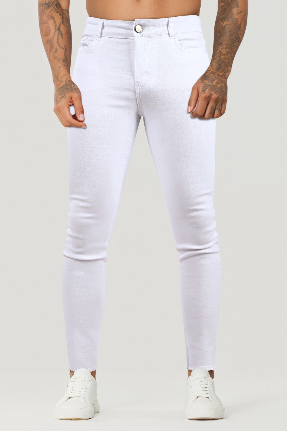 Men‘s Stretch Skinny Jean - White