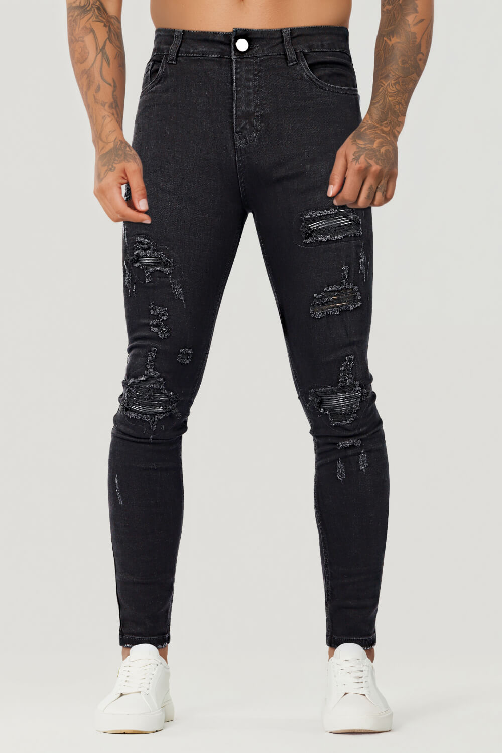Men's Best Black Skinny Jean - Ripped