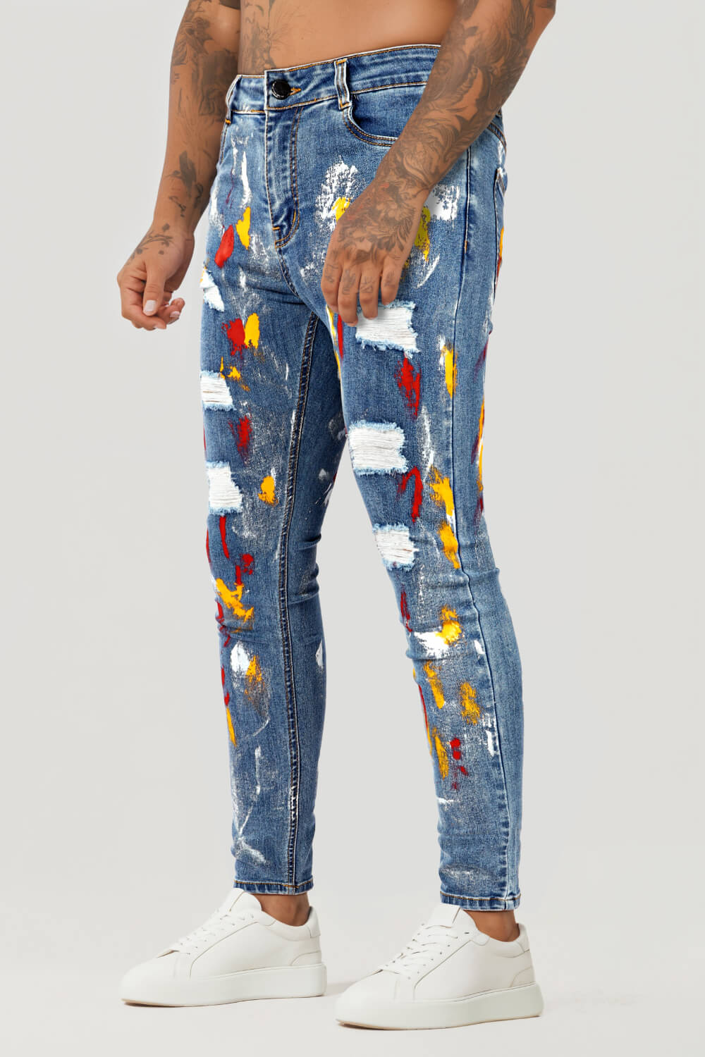 Men's Graffiti Jean - Ripped