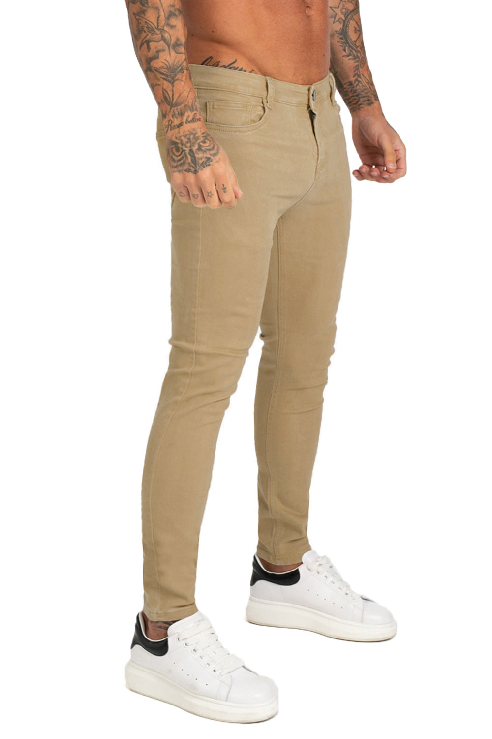 Men's Stretch Skinny Jean - Brown