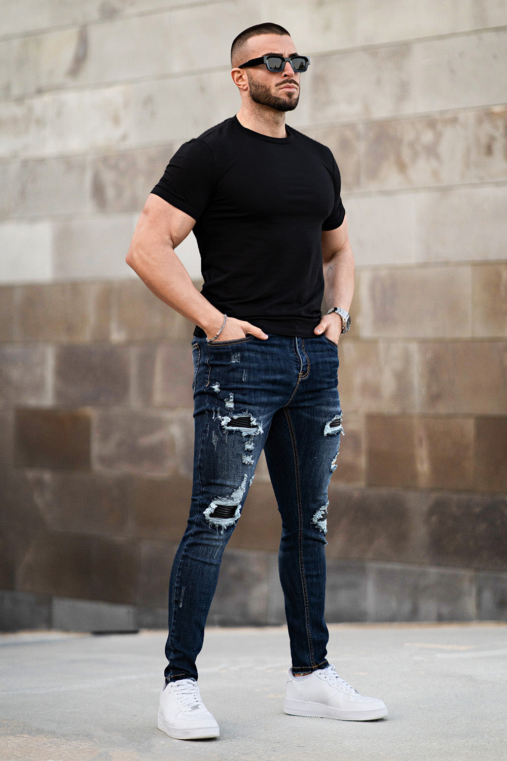 Men's Stretch Skinny Jean - Ripped