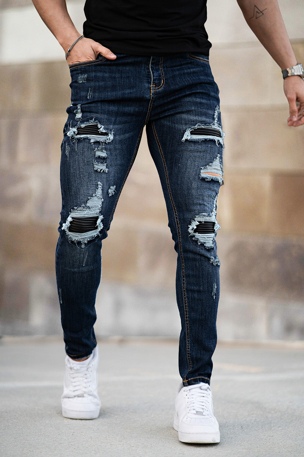 Men's Stretch Skinny Jean - Ripped