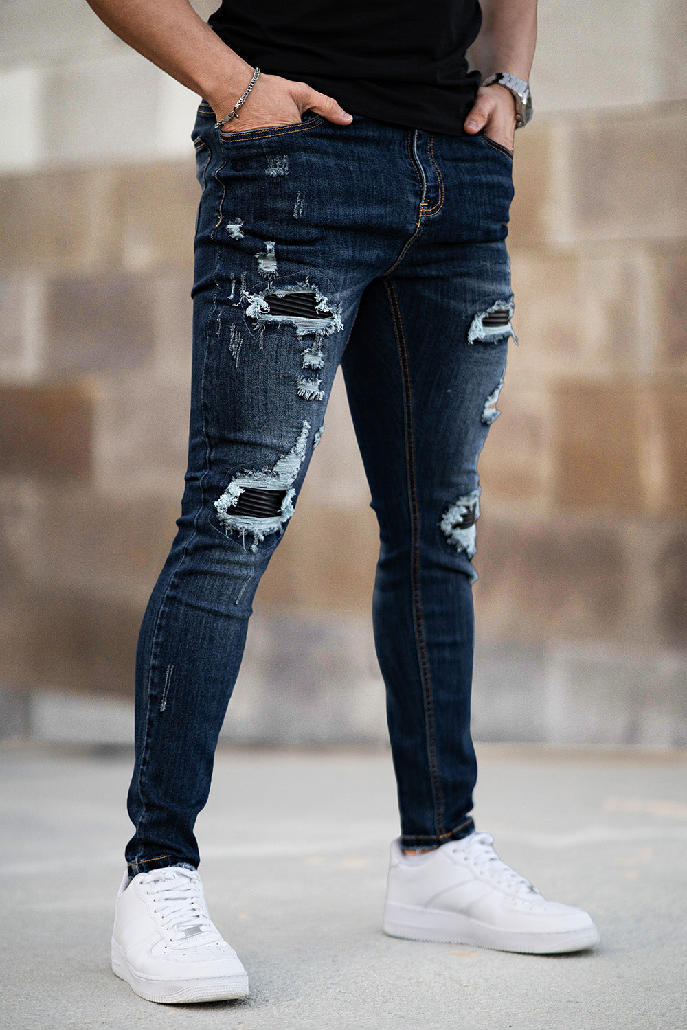 Men's Stretch Skinny Jean - Ripped