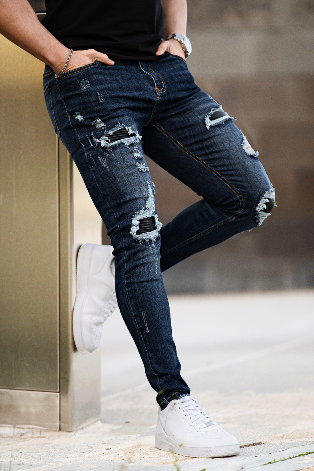 Men's Stretch Skinny Jean - Ripped