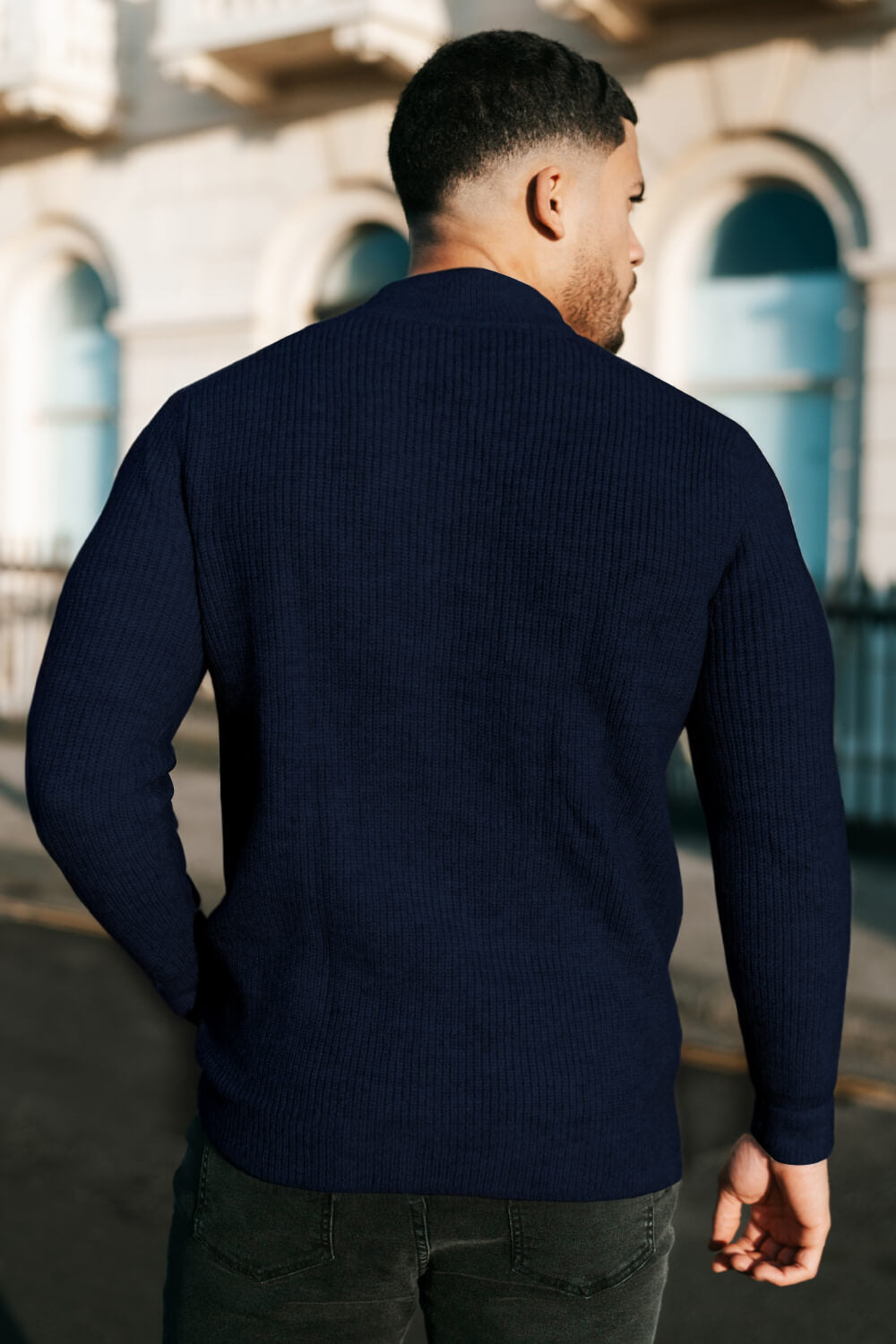 Men's Casual Sweater - Zipper