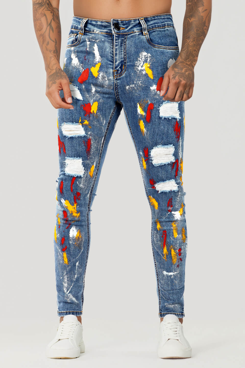Men's Graffiti Jean - Ripped