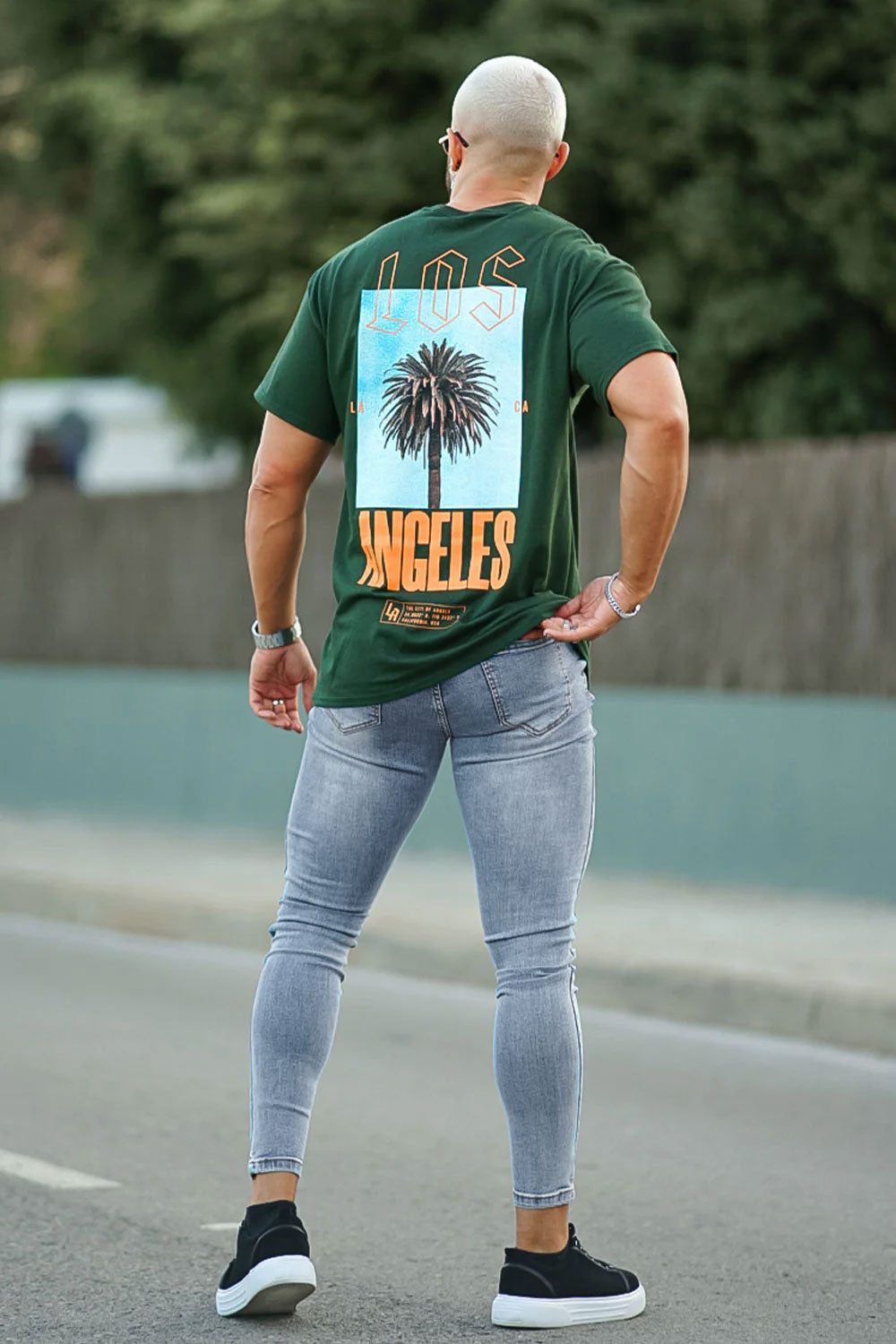 Men's Light Blue Skinny Jean - Ripped