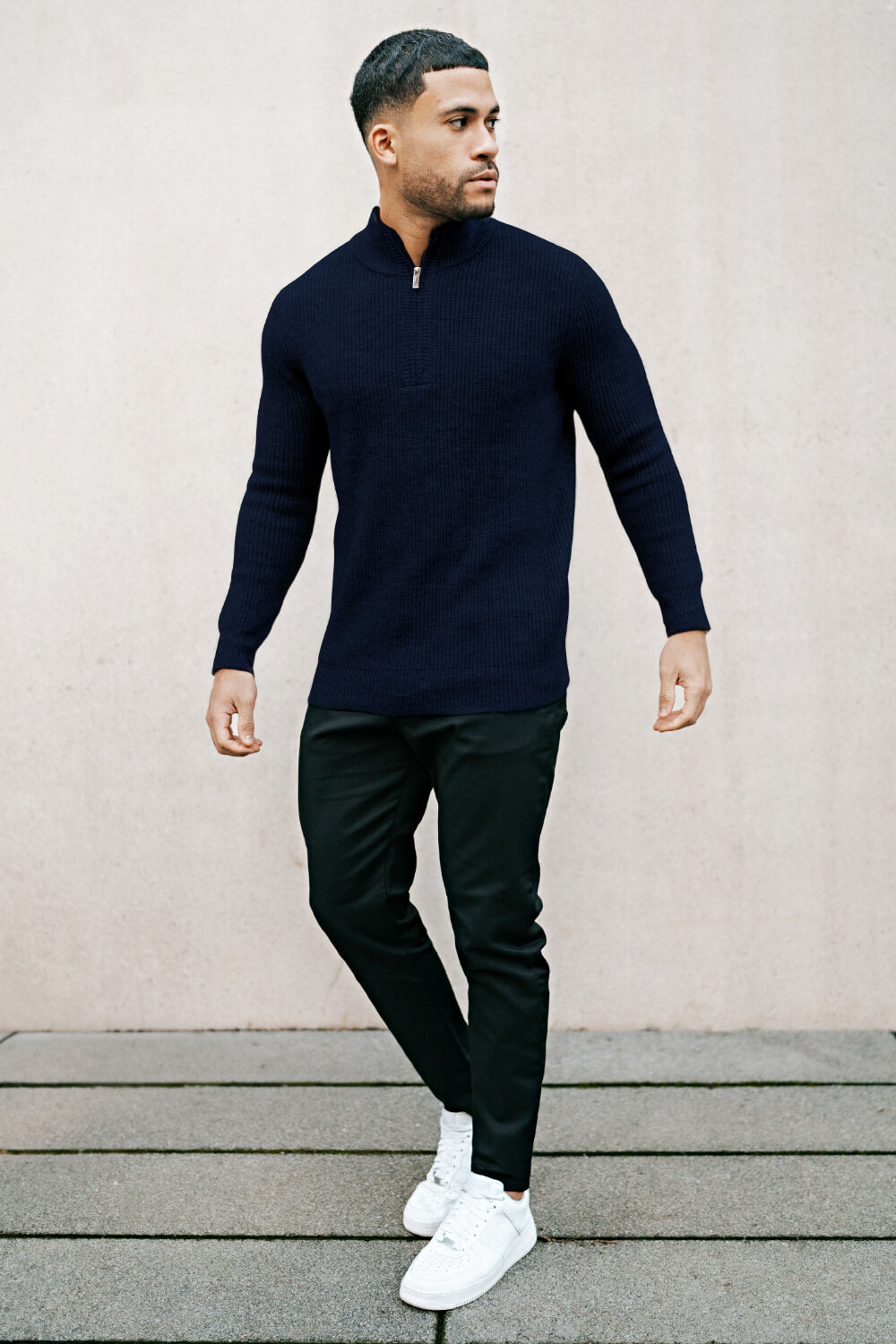Men's Casual Sweater - Zipper